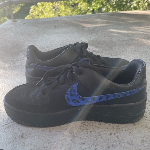 Nike Air Force Sage Low Premium "Black Leopard" - Picture 3 of 4